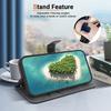 Handmade PU Leather Flip Case for Samsung A22 5G/A22s 5G (SM-A226B/A226L)- Anti-Slip Shockproof Cover with Wrist Strap & Heart/Rose Cat Designs