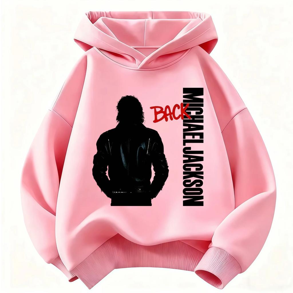 New autumn/winter children's sports hoodie, unisex warm and thick, retro style, a celebrity design, a perfect gift for children.