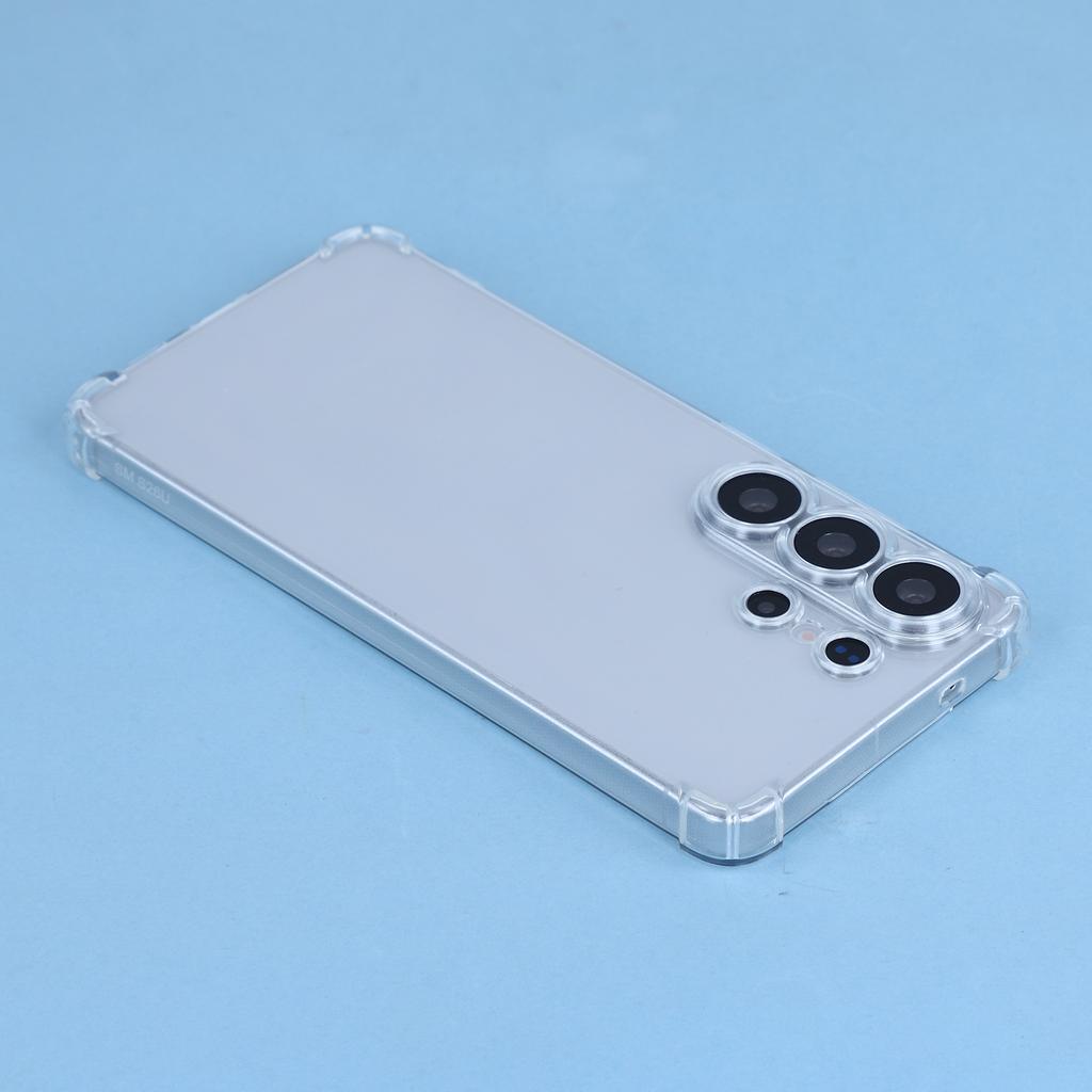 For Samsung Galaxy S26 Ultra Transparent TPU Case Reinforced Corners Drop-proof Phone Cover