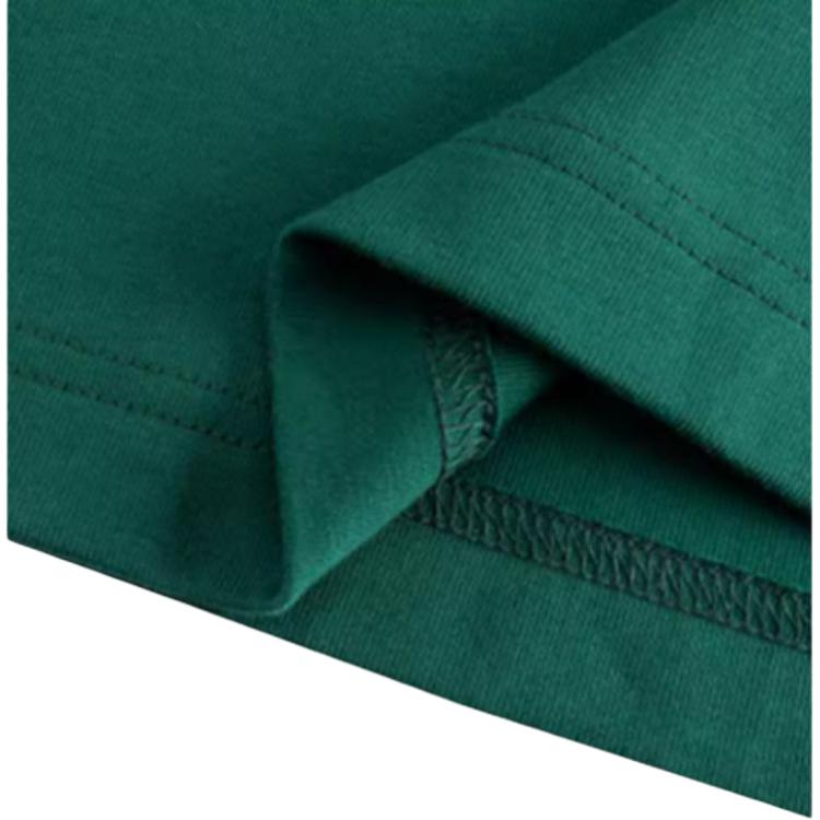 Anta Casual Loose Comfortable Versatile Round Neck Breathable Simple Short Sleeve T-Shirt Men Tops Diary-Green 152528134-2