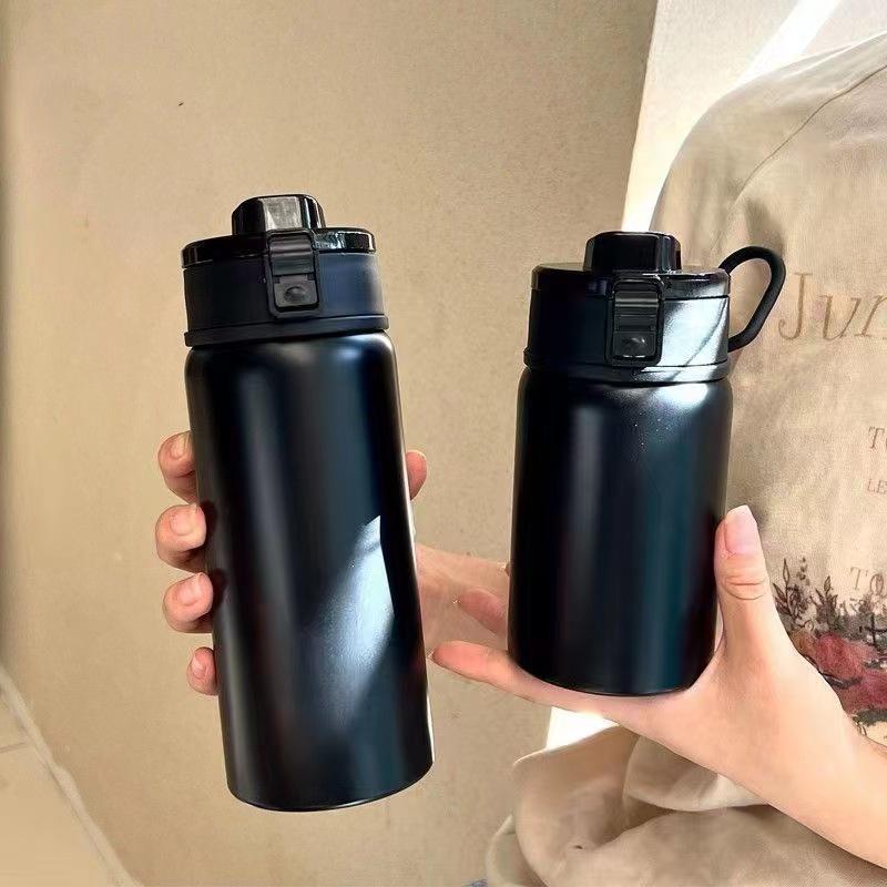 316 Stainless Steel Tea Infuser Thermos with Straw - Stylish, Large Capacity for Girls, Students, and Travel