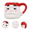 Santa Claus Mug Ceramic Mug for Milk Holiday Theme 401-500Ml