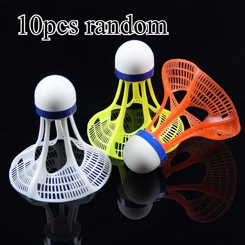 5/10 pieces of windproof and wind-resistant badminton balls, wind-resistant and durable outdoor badminton balls.