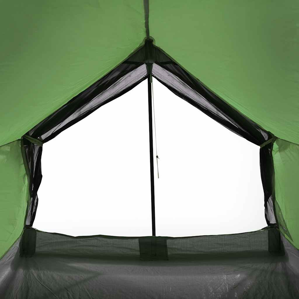 2 Person Camping Tent Green Waterproof