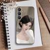 Ju Jingyi Y- Kiku Phone Case For Samsung Galaxy A73,A72,A71,A70,A52,A51 Others Soft Black Cover