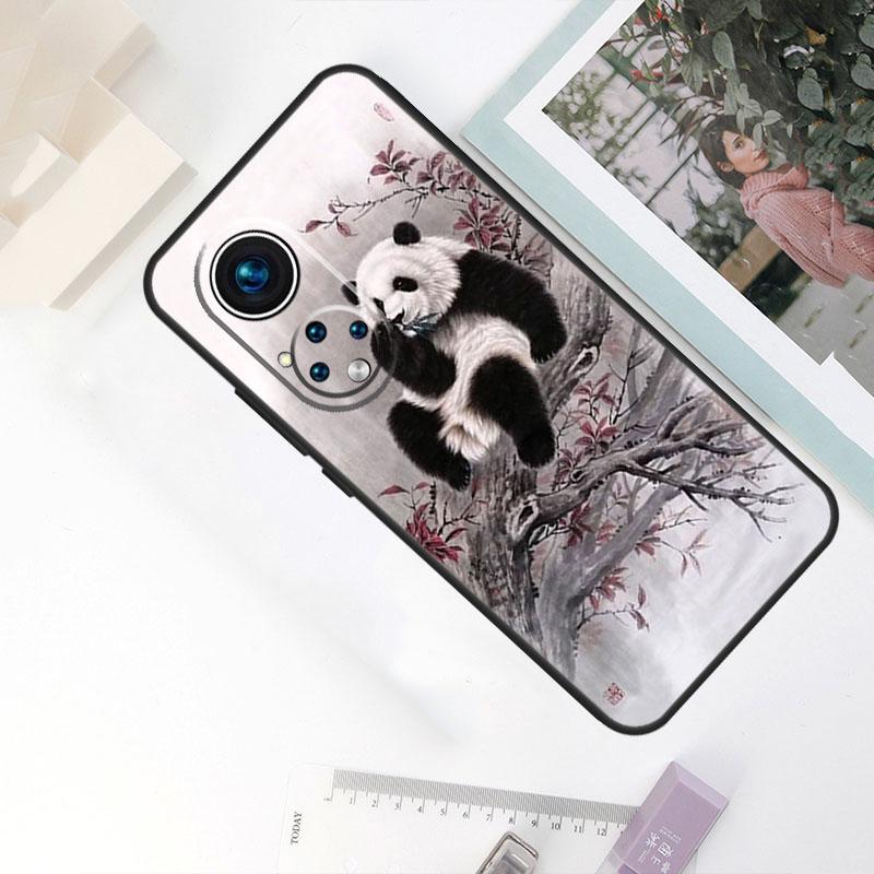 Chinese Bear Panda For Honor Magic 8 Pro 5 6 7 Lite Case For Honor Win RT 400 200 50 70 90 X8c X8b X9a X9b X9c