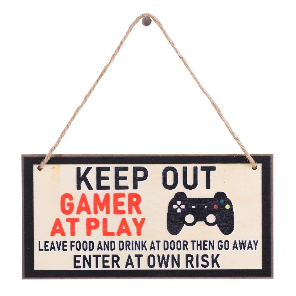 New Wooden Bookshelf Hanging Decoration Dark Romance Decorative Bookshelf Classification Bookshelf Signs for Library