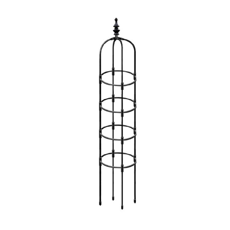 Rust-resistant Garden Stainless Steel Trellis U-Shaped Rings Garden Plant Stake
