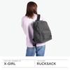 [X-girl] Canvas Daypack CANVAS DAYPACK 105244053010 BLACK ONE SIZE