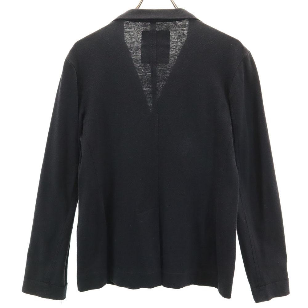 Y's Made In Japan Long Sleeve Cut Off Cardigan 2 Black Youji Yamamoto Men's Used