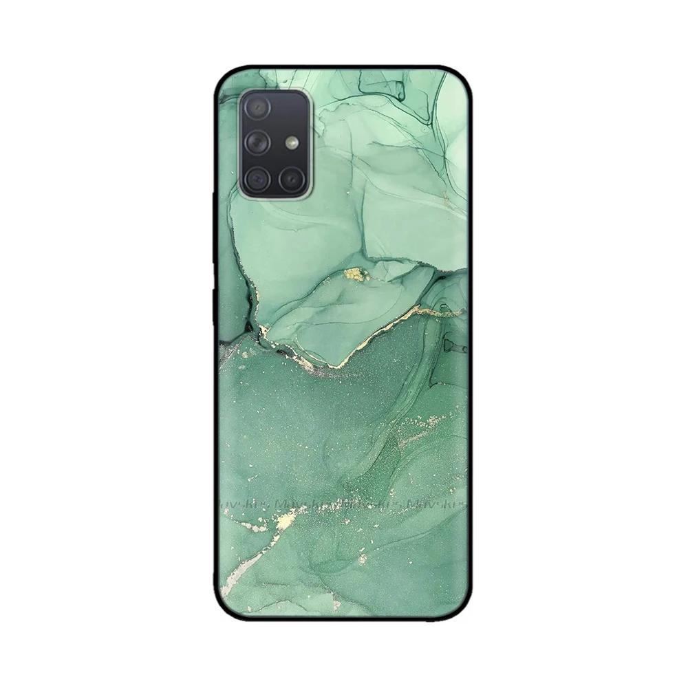 Cute Case For Samsung Galaxy A71 A51 Soft Smooth Liquid Silicone Full Protection Cover For Samsung Galaxy A51 Cases A 51 A 71