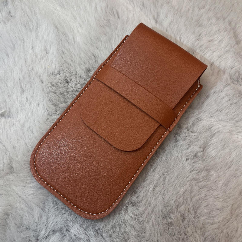 Simple Leather Watch Storage Bag Fashionable Watch Anti-scratch Carrying Case Travel Watch Bag for Women Men