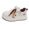 Little White Shoes Women's 2025 New Summer Trend Fashion Small Man Height Increase Thick Sole Light Casual Shoes Women's
