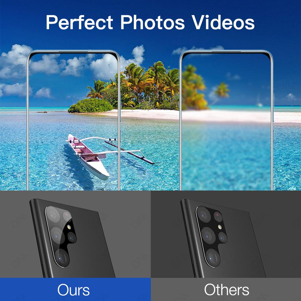 Camera Lens Protector for Samsung Galaxy S25 S24 S23 S22 S21 Ultra Plus FE Back Camera Tempered Glass Protection Accessories 4