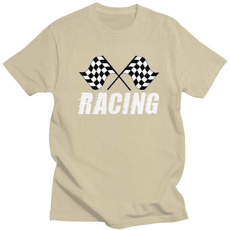 Custom  Ready To Race T Shirt Men Short Sleeves 100 Cotton Tshirt Casual Motorcycle Rider Racing Sport Tees Streetwear Tshirt
