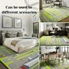 Luxury Black Marble Carpet Living Room Decoration Home Bedroom Sofa Soft Fluffy Rugs Office Coffee Tables Foldable Floor Mats