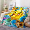 Pokémon2 Flannel Blanket, High quality Comfortable for All Seasons, Home Decor, Warmth and Comfort
