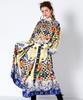 Greedius Print Pleated Skirt