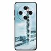 Christmas Cover For Oppo Find X8 Pro 5G 6.78"Black Silicone Cases TPU Santa Claus Christmas Tree Back Cover For Oppo Find X8 5G