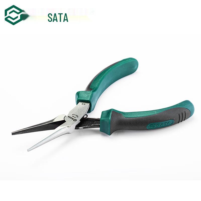 SATA 70617A Ergonomic Mini Needle Nose Pliers 6 inch