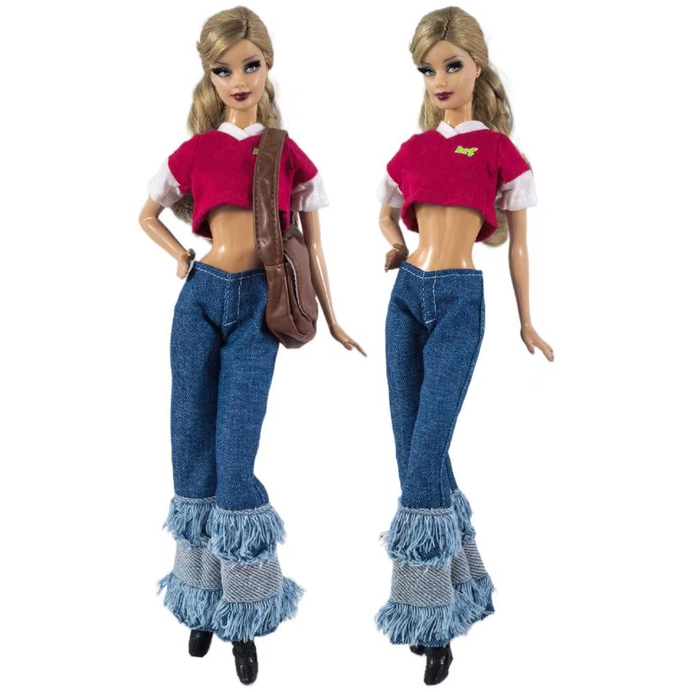 Ručně vyráběné OBLEČENÍ pro panenku Outfit pro 11,5palcovou 30cm panenku bjd oblečení Mnoho stylů Dárky pro doplňky panenek 6