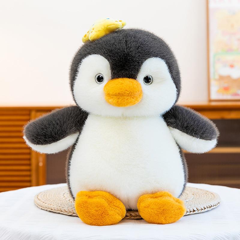 Penguin Plush Toy With Cartoon Design For Kids And Collectors