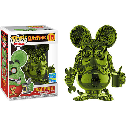 

Rat Fink Chrome SDCC 2019, США, кроме поп-музыки! винил