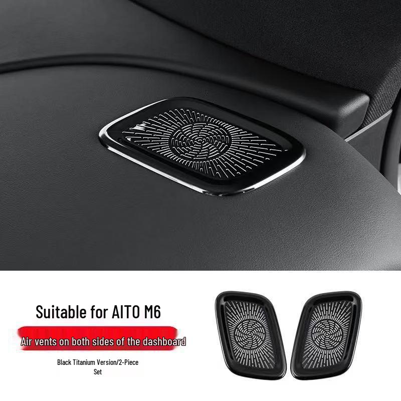 AITO M6 Car Dashboard Vent Covers: Dustproof & Anti-clogging for Central Control