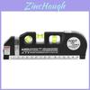 Laser Level Horizon Measure Tape With 8ft Measuring Tape And Rulers