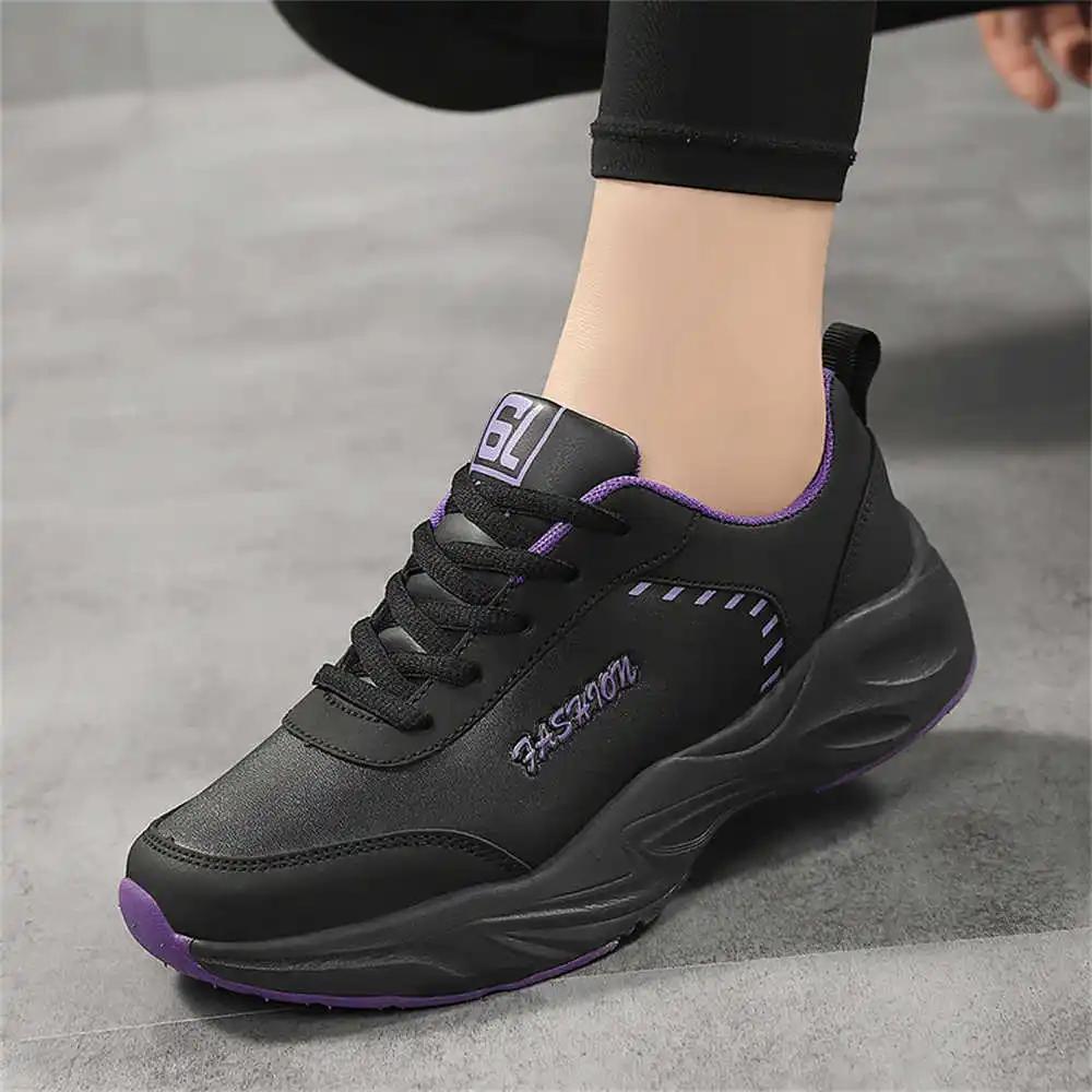 Black 41-42 Casual Sports Shoes Woman Sliver Boots Women's Fashion Sneakers Trainers Vip Link 2025 Dropship Low Cost