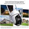 iCSee Single-Lens WiFi Home Camera: 360° Full-Color Night Vision for Smart Wireless Security