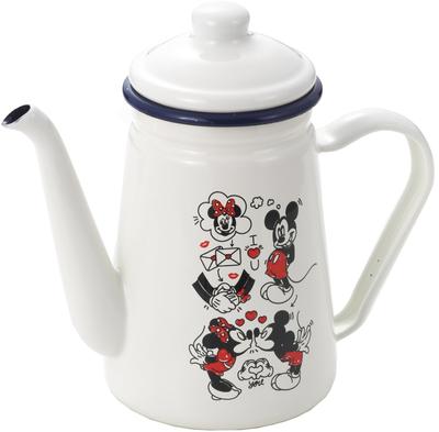 Disney Shake Hands Enamel Cafe Pot 1.1L MMJ-05