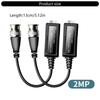 Hochauflösende AHD/CVI/TVI Twisted-Pair Video-Sender BNC CCTV Video Balun für TVI AHD Signal
