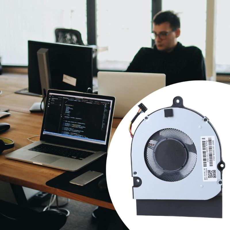 High Performances Notebook Coolers Radiators Cooling Fan Compatible for ThinkBook L15 Notebook Superior Performances