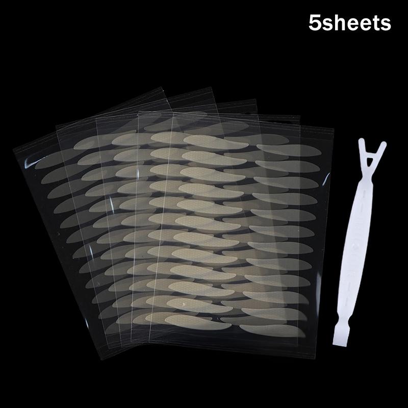 72-256 Stickers Eyelid Waterproof Fiber Stickers Lace Self-Adhesive Invisible Double Eyelid Tape Women Make Up Eyelid Stickers