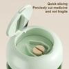 UNTIOR Pill Grinder&Cutter 2in1 Portable Easy-to-Use Dustproof Drug Tablet Medicine Divider Organizer Vitamins Splitting Crusher