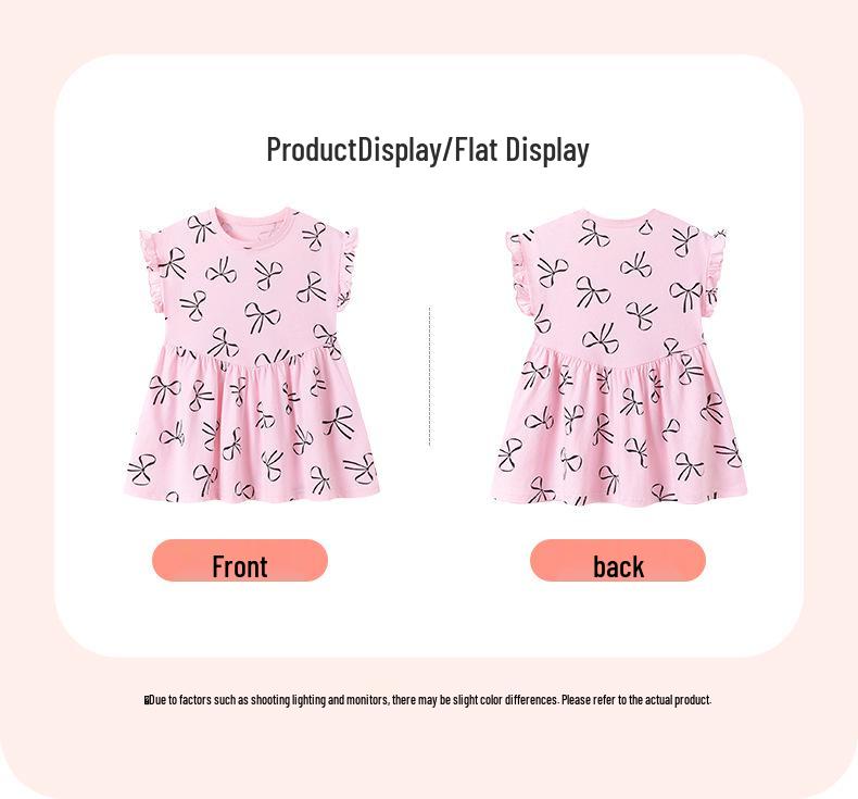 Little Maven Sommerkleider für Europa & Amerika: Süße kurzärmelige Röcke für Mädchen