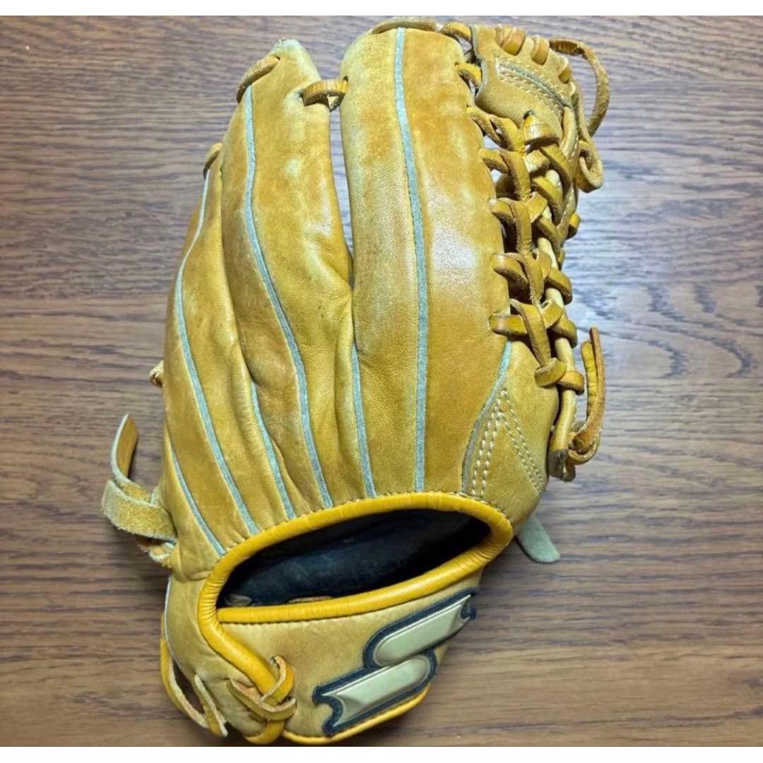 Used SSK Hardball Baseball Gloves for Infielders, Elementary School Students, Left Hand