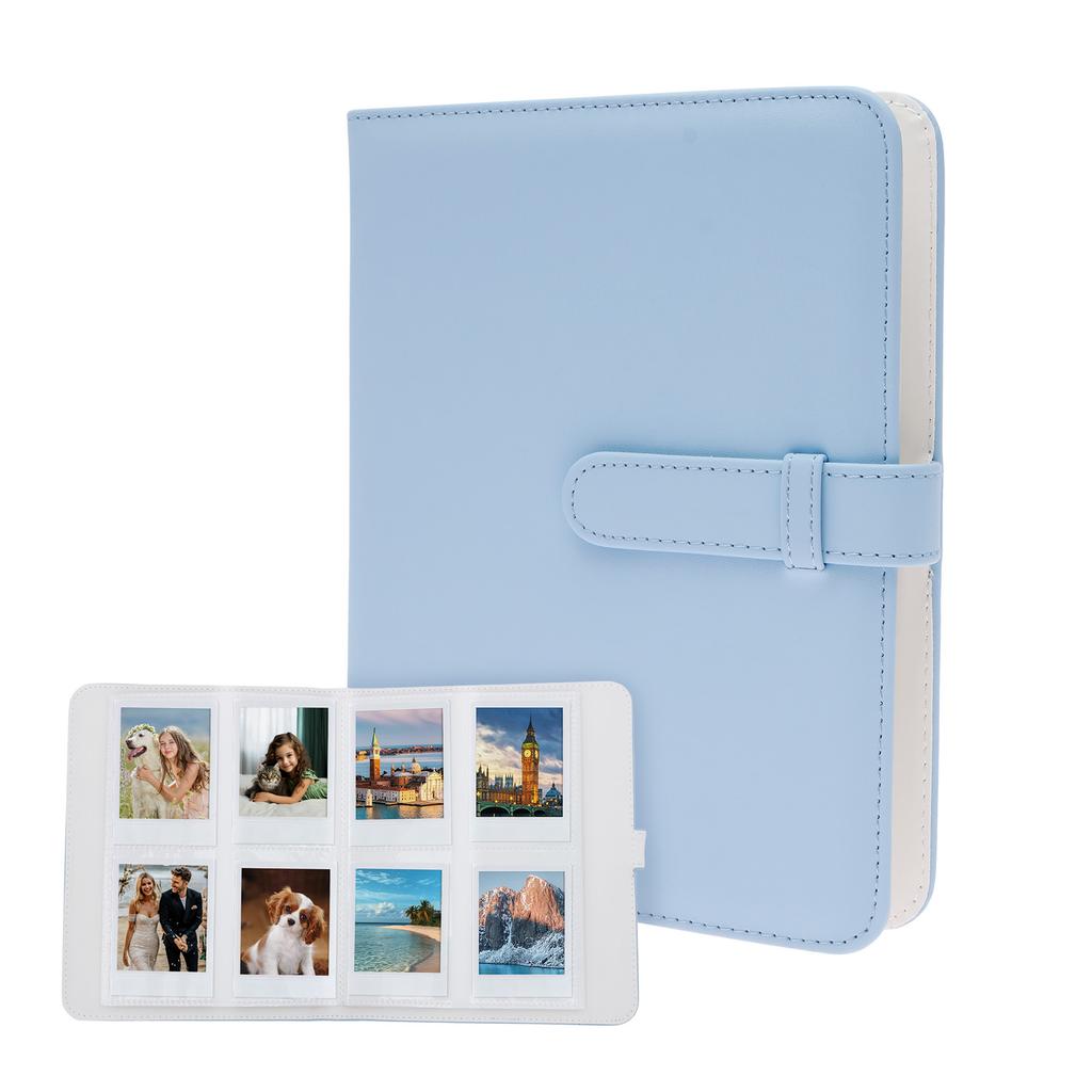 256 Taschen Fotoalbum für 3-Zoll-Bilderhülle Große Kapazität Tragbares Fotoalbum Ticket-Karten-Sammelbuch Geburtstagsgeschenk