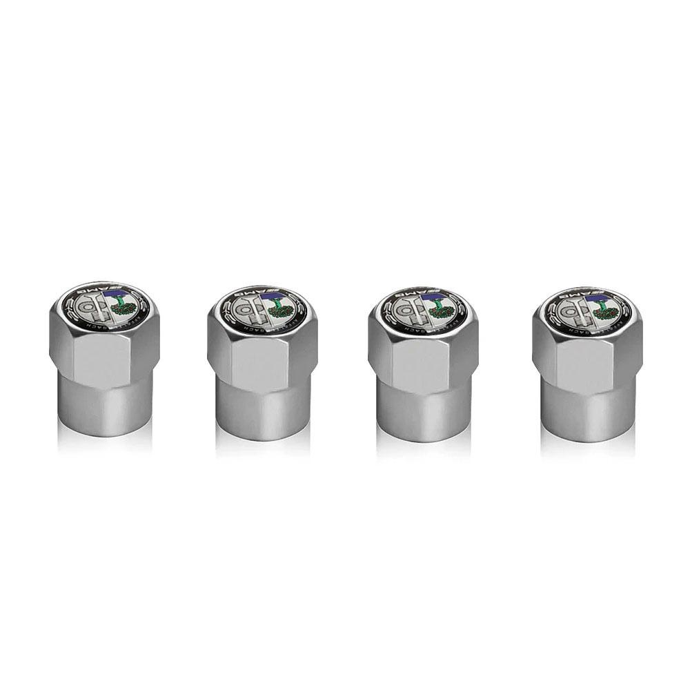 4Pcs Car Wheel Tire Valve Caps Air Stem Covers For Mercedes Benz AMG A B C E S G Class CLA W117 C117 GLA CLK SLK CLA GLK GLE GLS