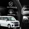 ElitingCar Lenkradbezug für Suzuki Spacia MK Serie Premium Echter Lederlenkradbezug mit Stilvollem Ausgezeichnetem 3D Exklusivem Auto