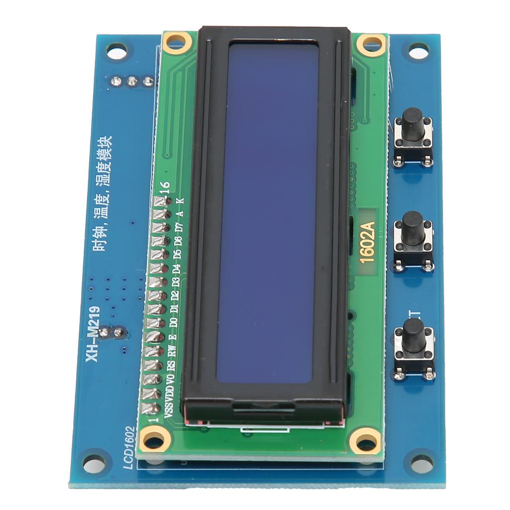 LCD Display Module Manual Timing Control Detect Serial Interface Adapter 1602 XHM219