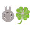 Magnetic Golf Cap Clip Clover Hat Clamp Metal Ball Marker Outdoor Sports Accessory