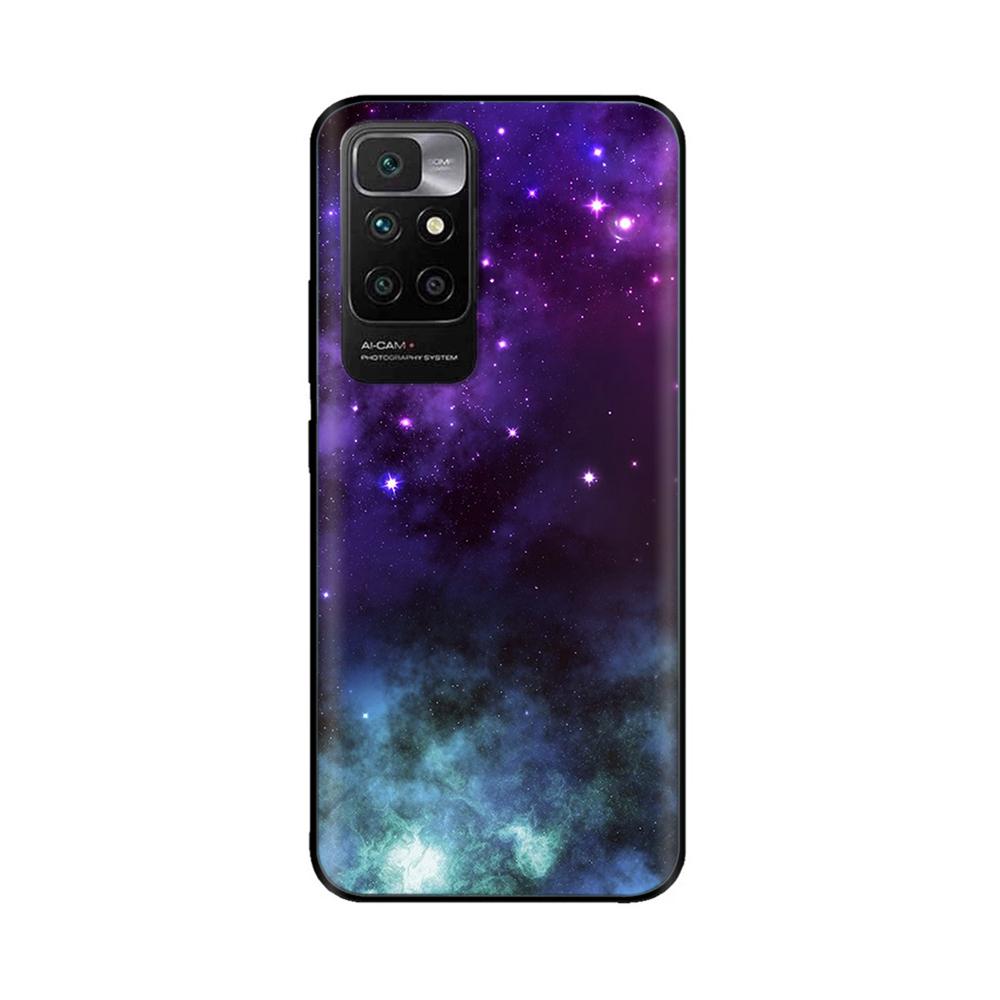 For Redmi10 Xiaomi Redmi 10 Case for Redmi 10 Prime Bumper 6.5 inch Soft TPU Silicone Cover For redmi10 Cases Marble Back Cover