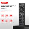 Intelligente Air Mouse Sprach- und Bluetooth-Doppeltouch-Fernbedienung mit Infrarot-Tastatur