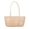 Stylish and simple handbag summer new woven striped hollow bag storage basket pastoral vegetable basket shoulder bag