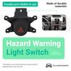 Car Hazard Warning Switch Emergency Light Switch Double Flash Button For Kia Cerato Forte 2009 2010 2011 2012 937901M000-A99D