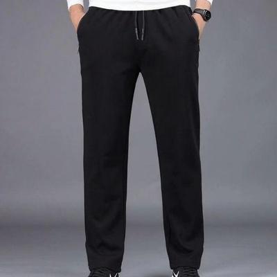 Sports Pants Business Casual Men Trousers Spring Autumn Loose Leggings Trendy Slim Straight