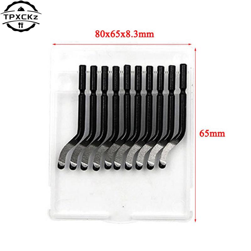 Hand Deburring Trimmer Scraper Chamfering Manual Trimming Tool Set Plastic Metal Trimmer DIY Edge Cutter Tool Parts