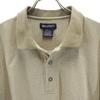 Puritan 90s Old Overall Handle Short Sleeve Polo Shirt L Ash Brown Men's Used